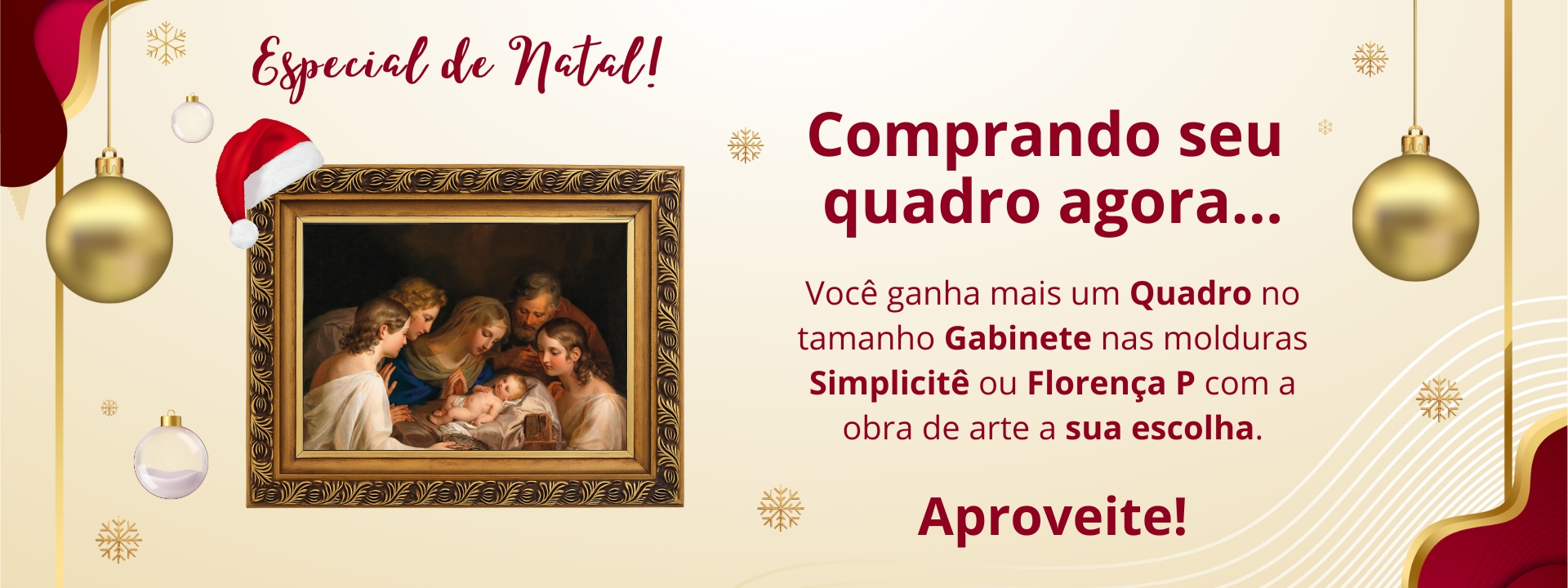 Quadro Gabinete de Presente