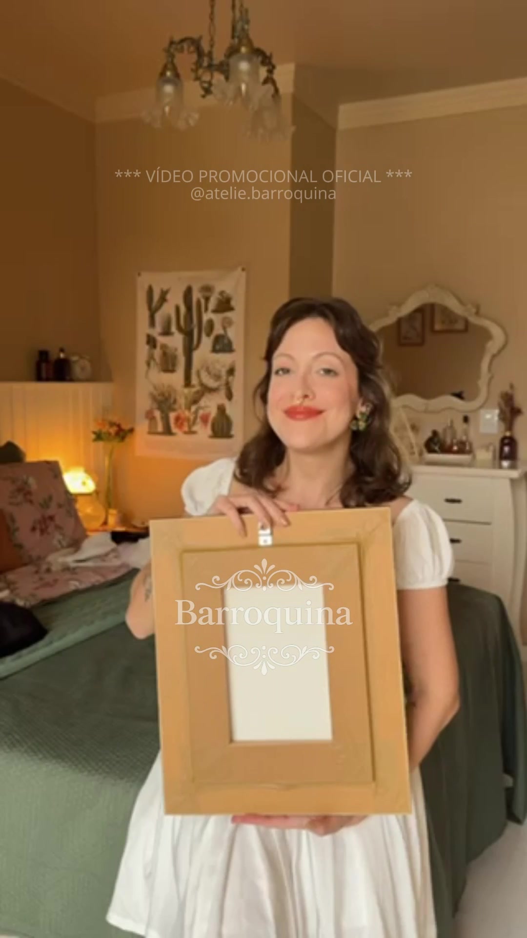 Micaela di Corrado apresenta o Ateliê Barroquina | Quadros clássicos