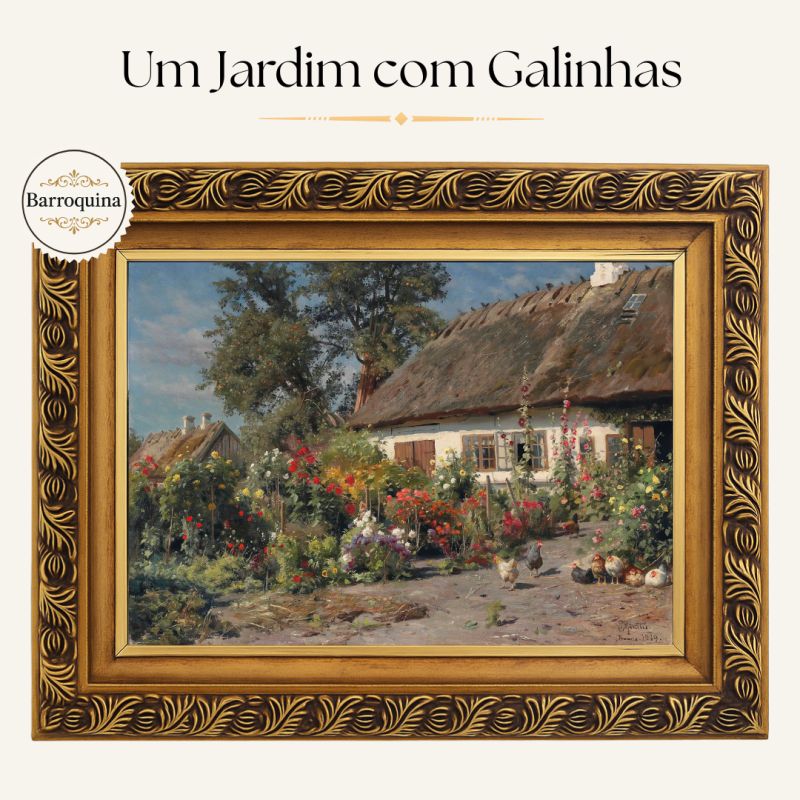 Arte Emoldurada Fine Art – Barroquina Premium