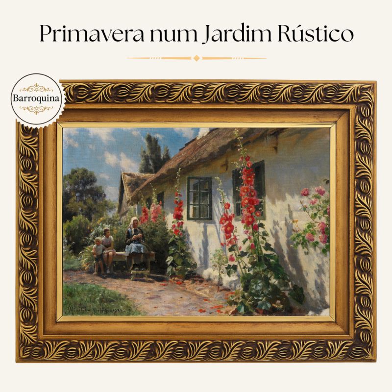 Quadro Decorativo – Arte Clássica Premium Barroquina